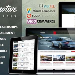 Automotive Car Dealership Business WordPress Theme
